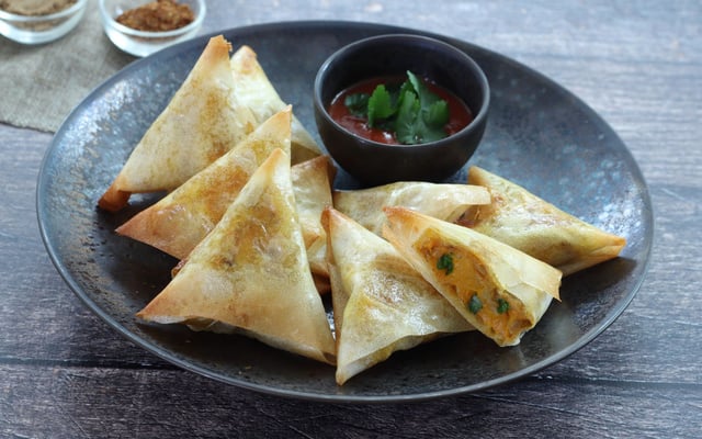 Samoussas aux légumes d'hiver