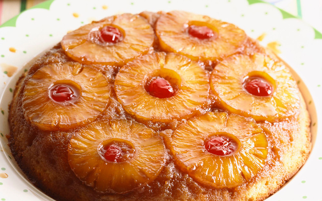 Gâteau à l'ananas tout simple