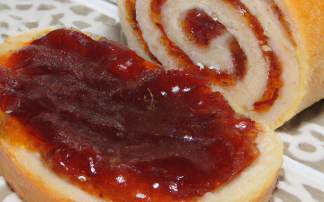 Le roulé à la confiture