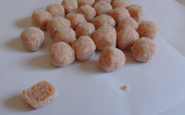 Les bonbons croquants à la Fourme d'Ambert