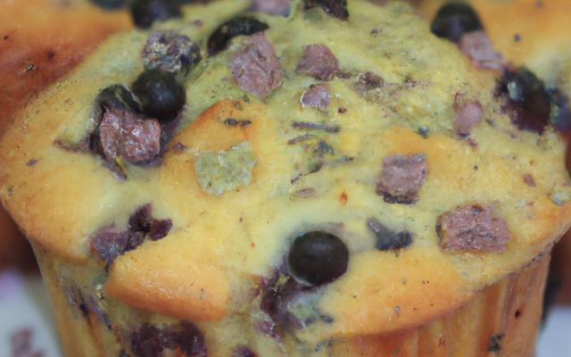 Muffin au myrtilles