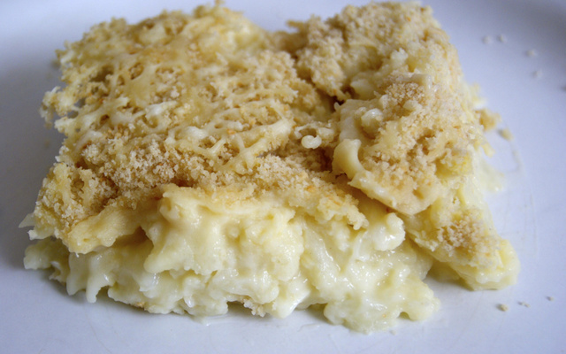 Gratin de chou-fleur en béchamel