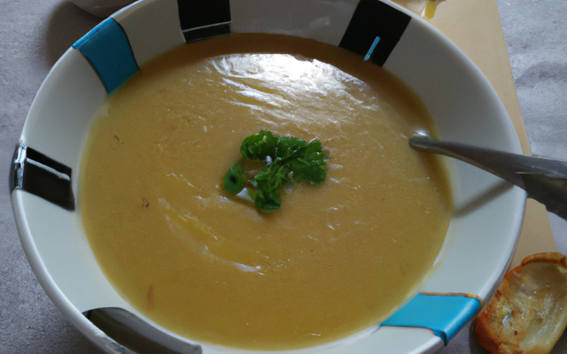 Soupe à l'ail express