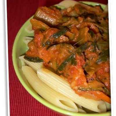 Penne à la Julienne de Légumes