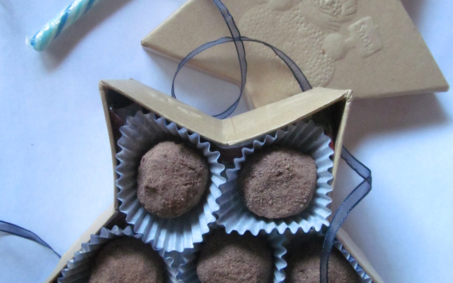 Truffes de Noël à l'Amaretto
