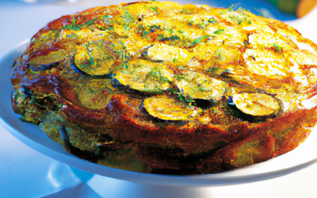 Cake courgettes et pommes de terre