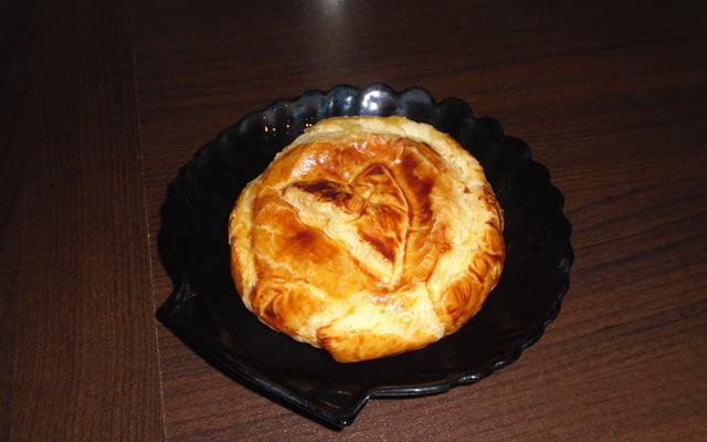 Feuilletés de foie gras au muscat