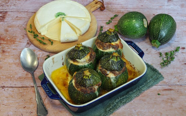 La meilleure recette de courgettes farcies au reblochon