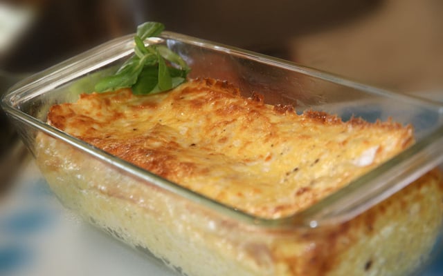 Flan à la brandade de morue