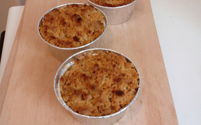 Crumble aux pommes