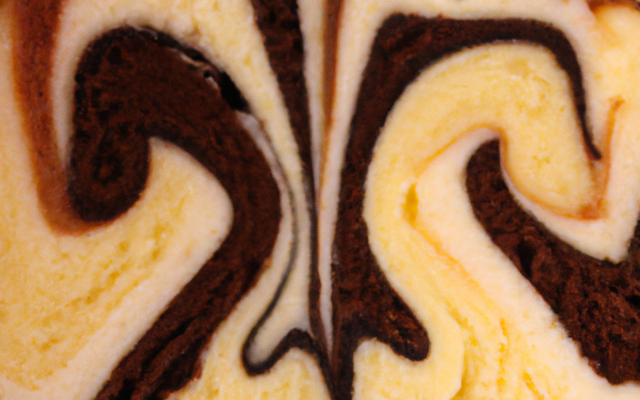 Gâteau marbré choco et vanille