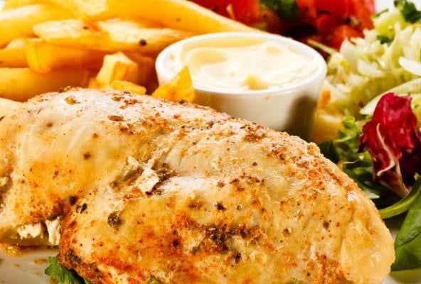 Cuisse de dinde au four sauce moutarde