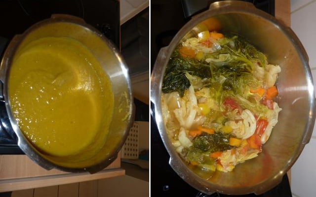 Soupe aux choux maison