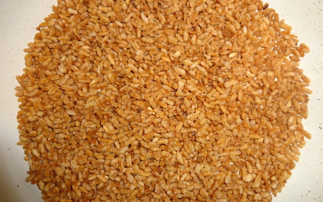Riz soufflé maison