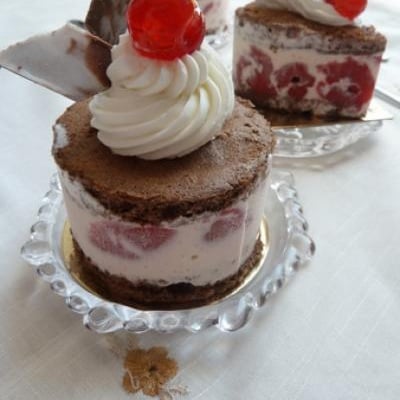 Forêt noire aux fraises