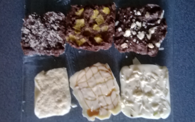 Tablette de chocolat aromatisée