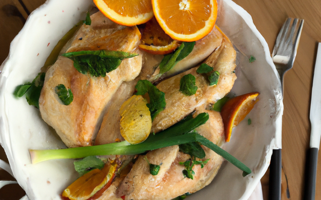 Poulet à l'orange
