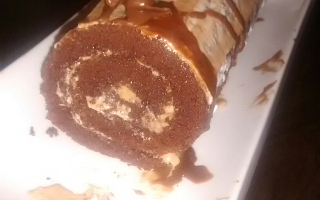 Bûche façon forêt noire