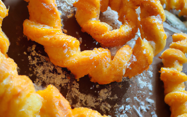 Torsade croustillante au parmesan et curry