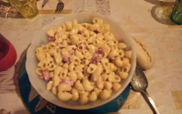 Pâtes carbonara facile