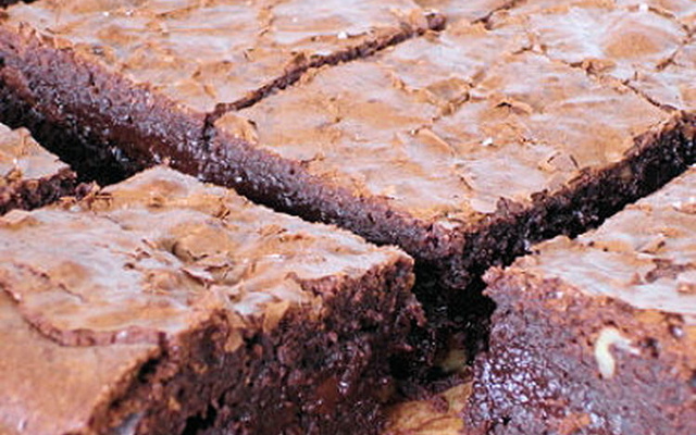 Brownies aux pépites de nougatine