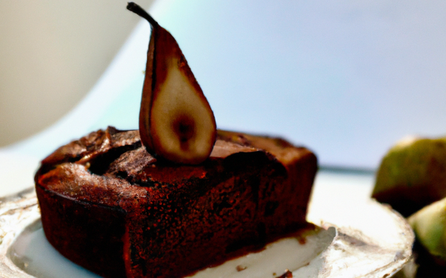Cake chocolat / Poire