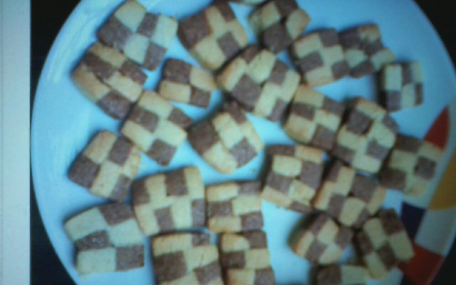 Damiers choco-vanille