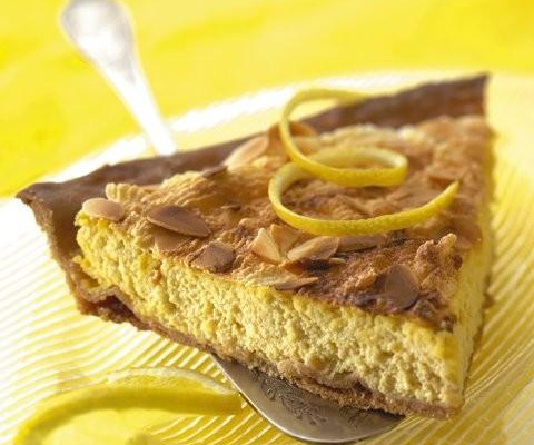 Tarte au citron et au tofu