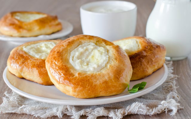 Petits pains briochés au cottage cheese