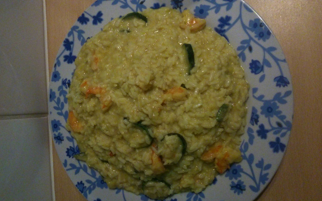 Curry de scampis à la Banane