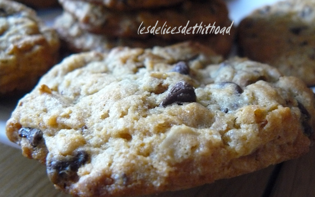 Cookies au muesli et aux pépites de chocolat