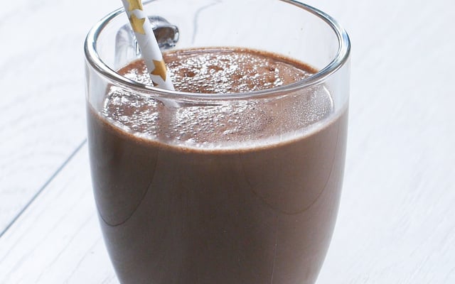 Chocolat chaud au lait d'amande