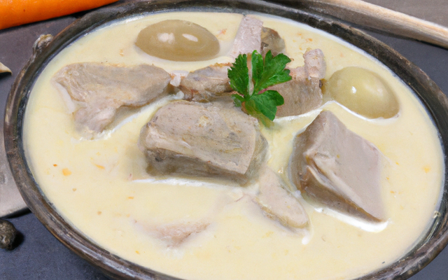 Blanquette de veau maison