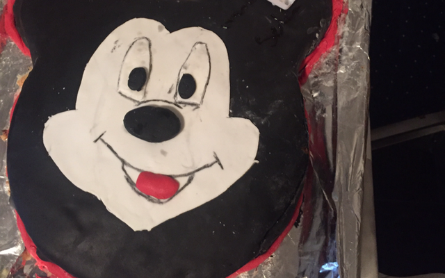 Gâteau Mickey au chocolat fourré