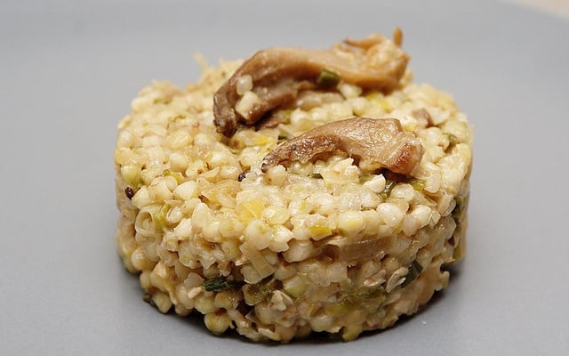 Sarrasotto aux pleurotes