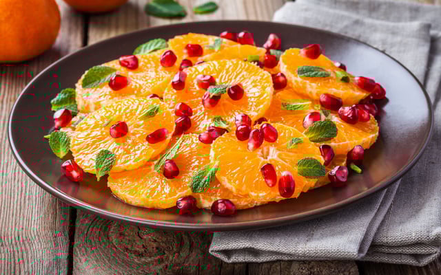 Carpaccio d'oranges