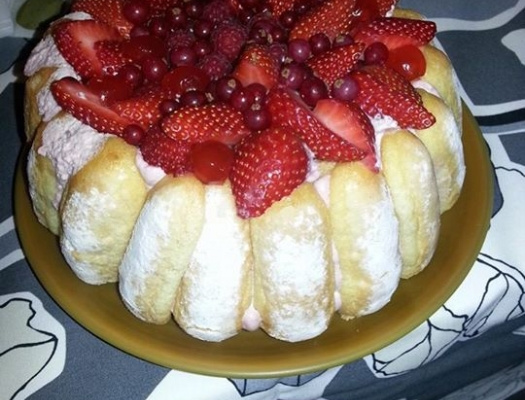 Charlottes aux fraises chantilly