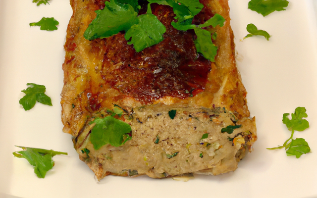 Croustillant au boudin blanc