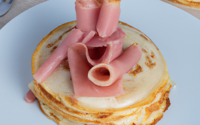 Blinis au jambon facile