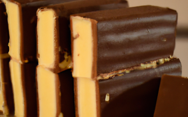 Bûches chocolat vanille