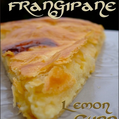 Galette frangipane et lemon curd