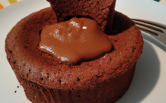 Moelleux au chocolat mi-cuit