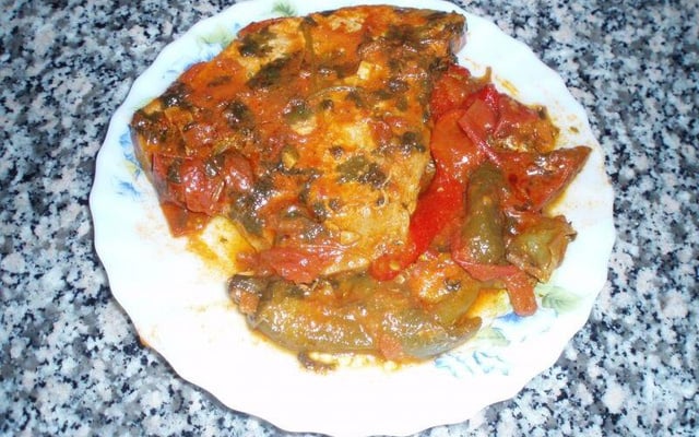 Poisson traditionnel à la marocaine