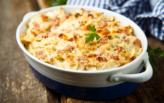 Gratin de pâtes express