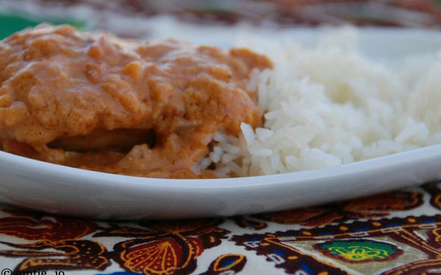 Le poulet à la moambe