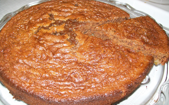 Gâteau poire-chocolat maison