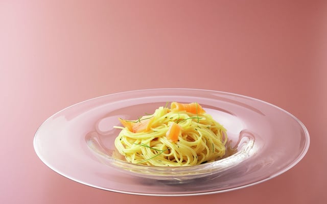 Capellini au saumon