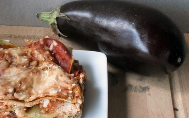 Lasagnes express au veau, légumes du soleil et ricotta