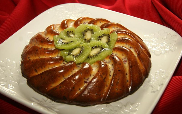 Gâteau aux framboises et au chocolat blanc