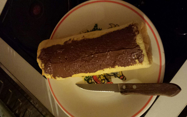 Gâteau roulé au nutella facile